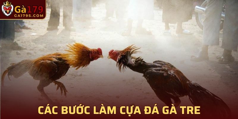 Các bước làm cựa đá gà tre