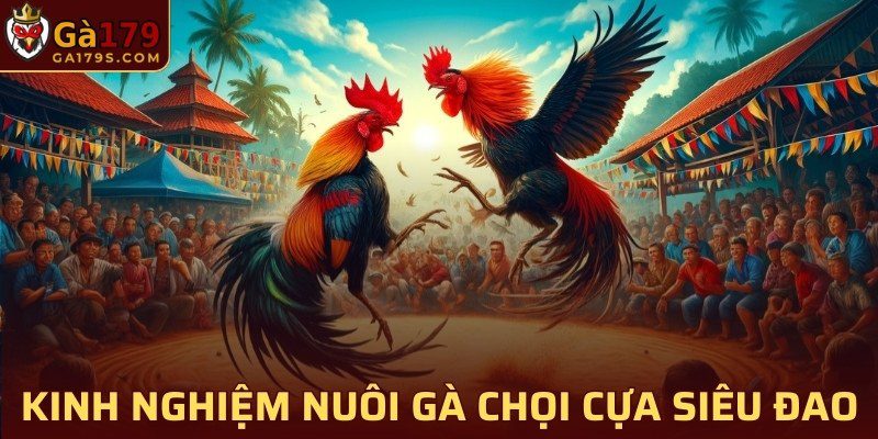 Kinh nghiệm nuôi gà chọi cựa siêu đao